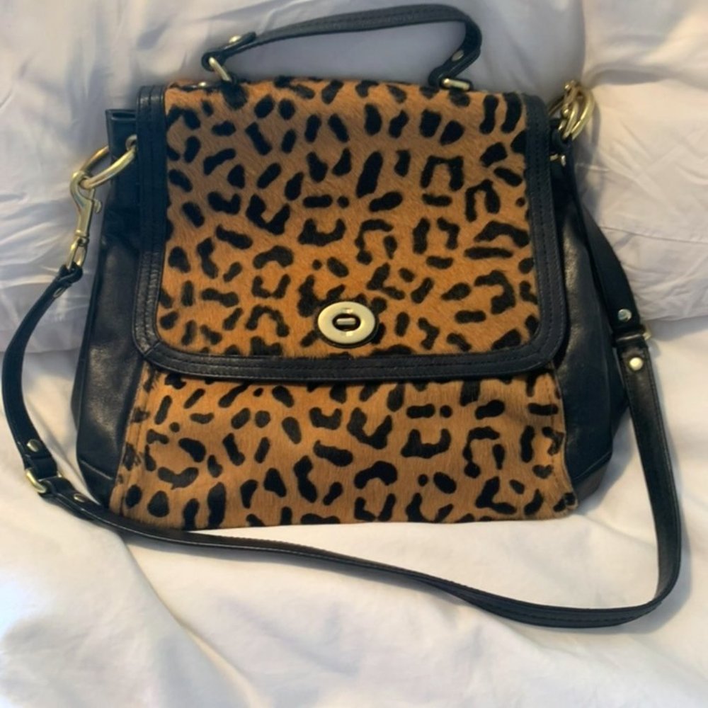 Leopard Coach Purse